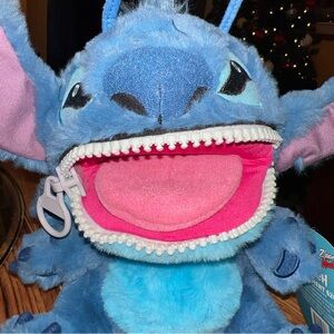 Disney Stitch Zipper Mouth Plush Lilo & Stitch by Quantum Mechanix